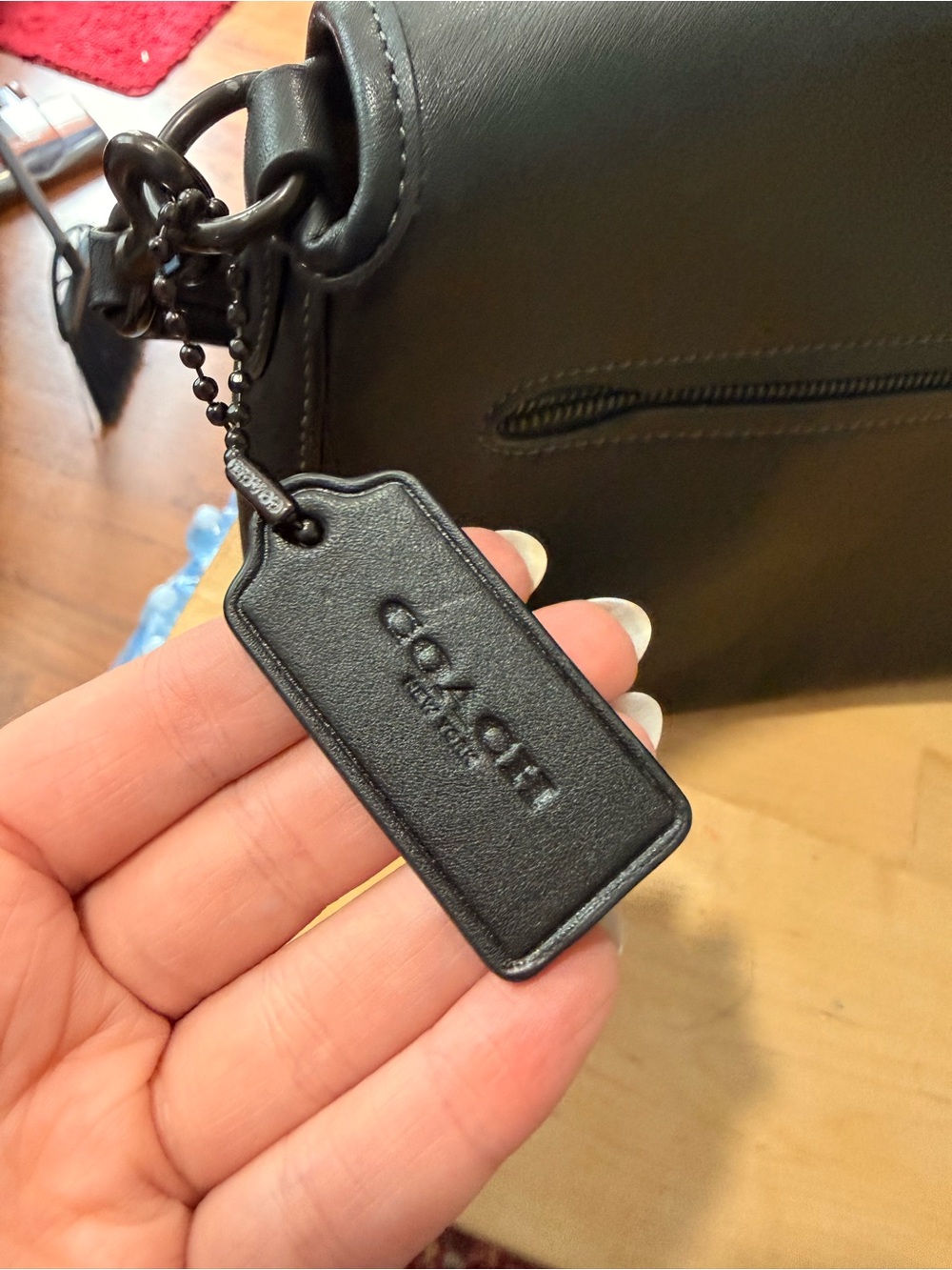 Coach Soft Tabby Black with gunmetal hardware - Picture 4 of 8